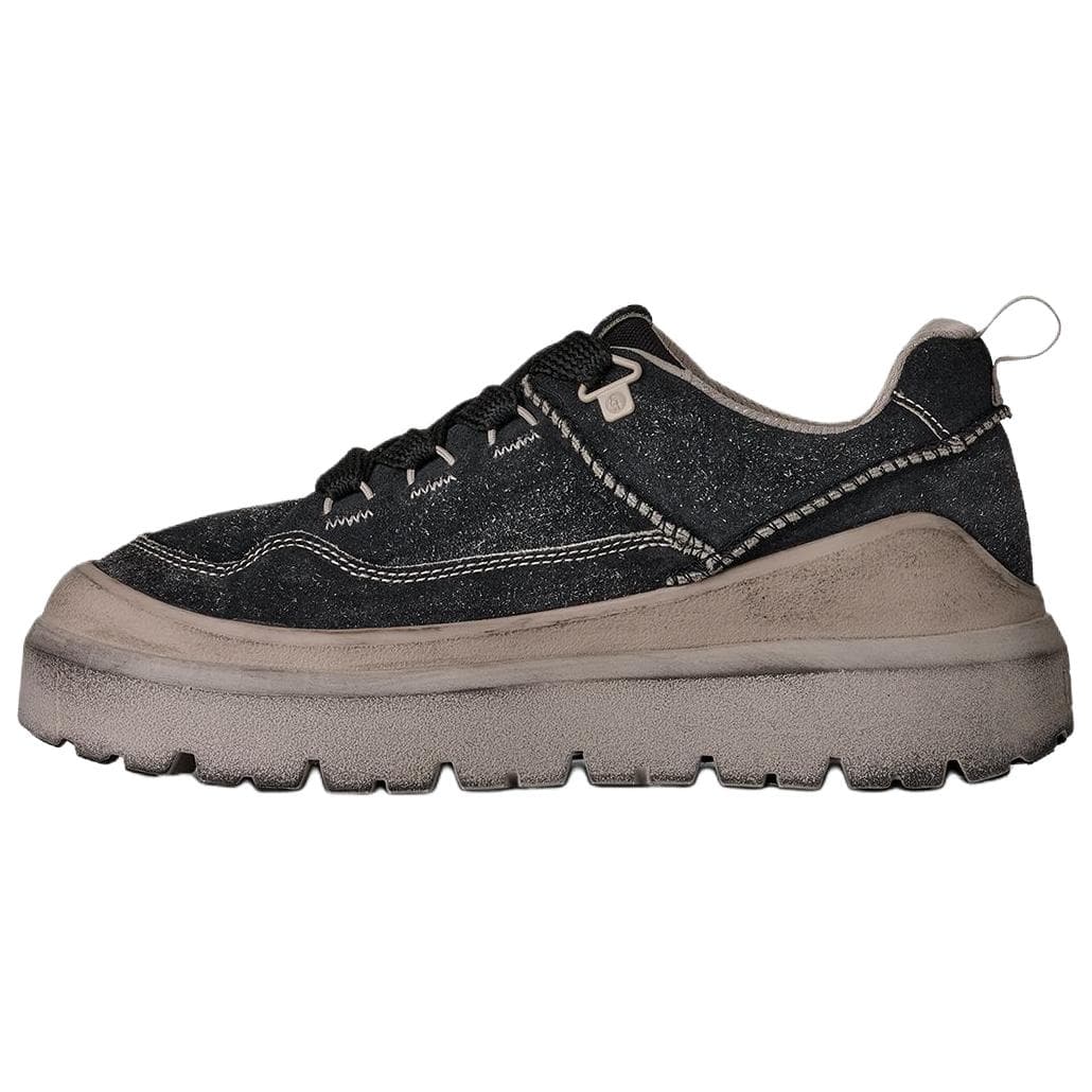 Кроссовки UGG Heritage Utility Коровья кожа Низкий верх Повседневная обувь Мужская Черная - изображение 2