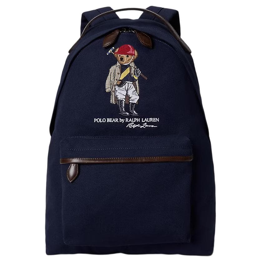 Рюкзак Polo Ralph Lauren Polo Bear Хлопковое волокно Рюкзак Мужской Новый Порт Морские - изображение 1