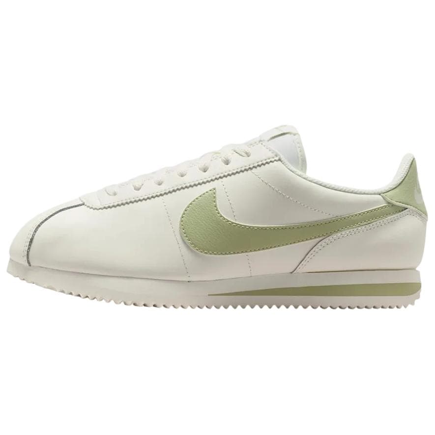 Кроссовки Nike Cortez Повседневная обувь Женская Белая Зеленая - изображение 1