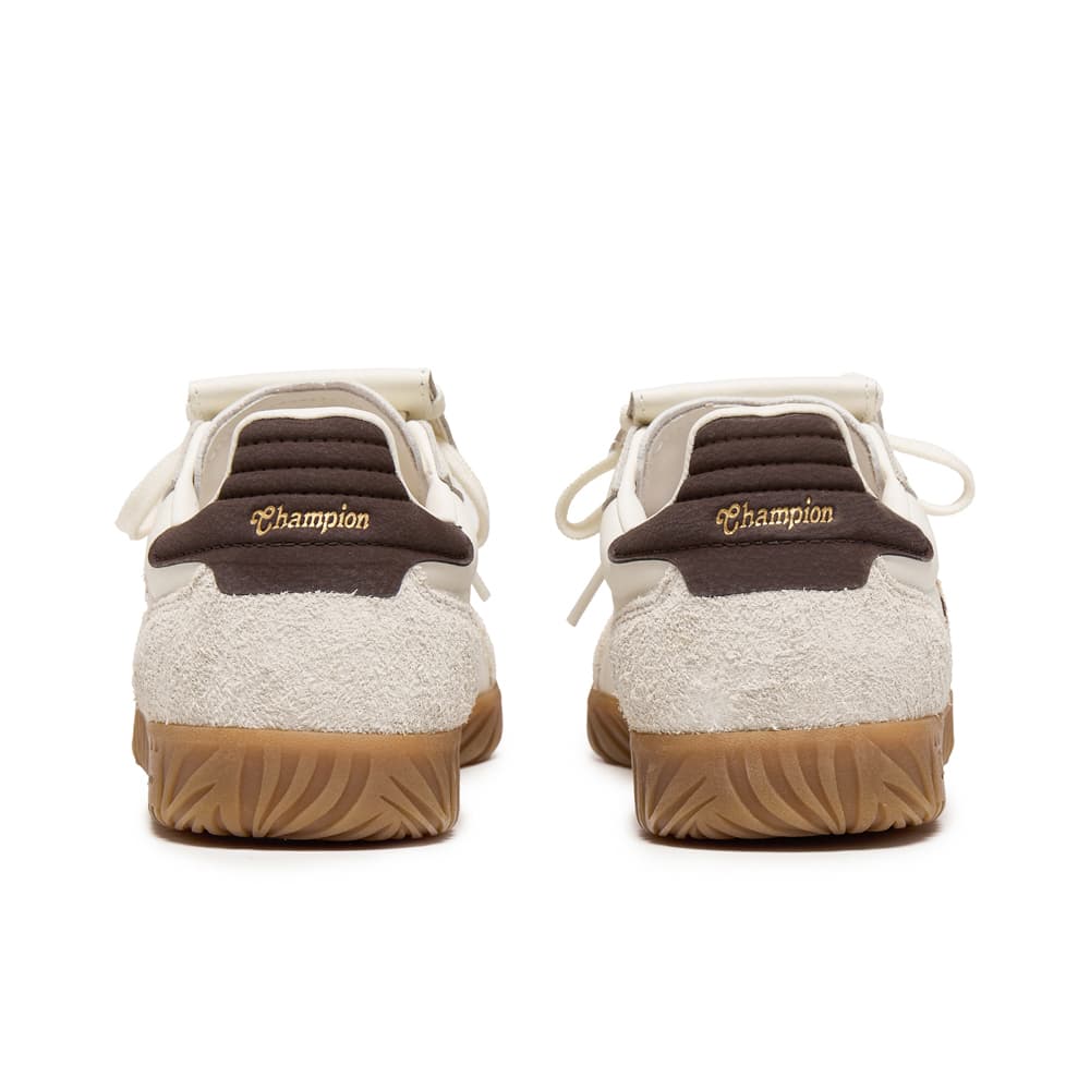 Кроссовки Champion Low Top Скейтборд Обувь Женская Молочно-белая Барочно-коричневая - изображение 3