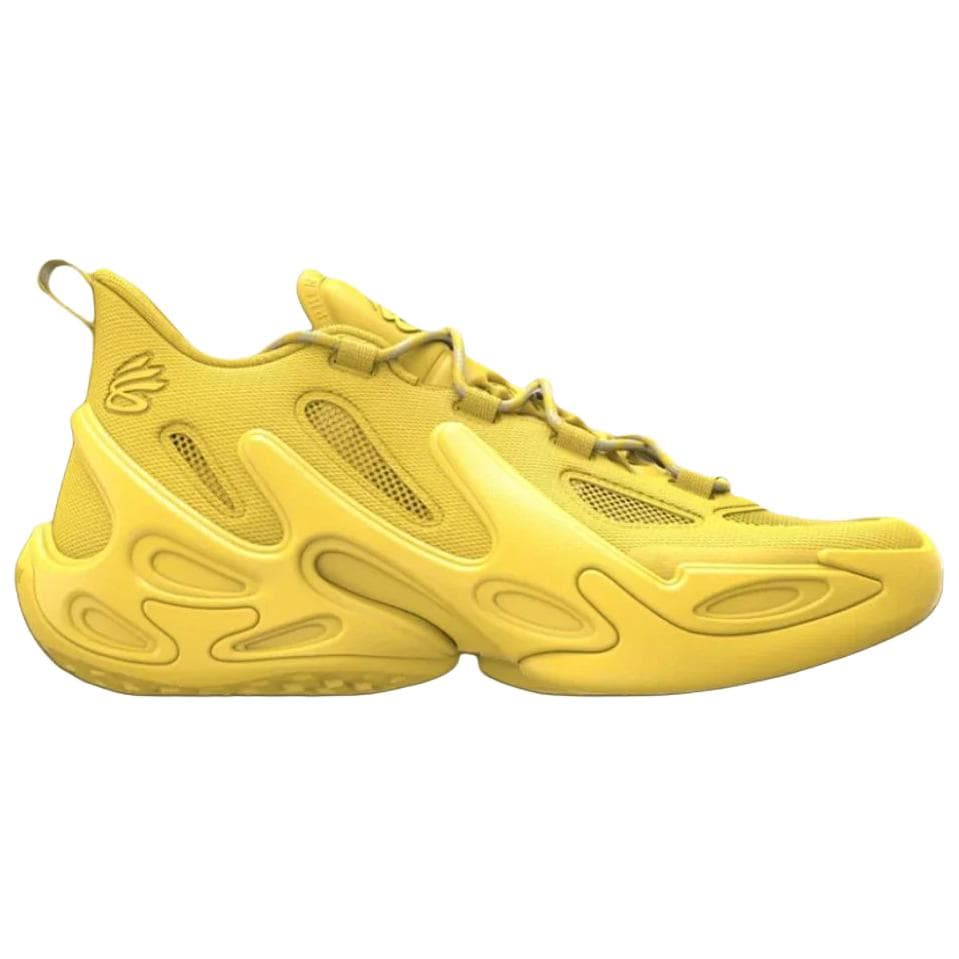Кроссовки для баскетбола Under Armour X Steph Curry 13 MID Баскетбольные кроссовки Унисекс Желтые - изображение 2