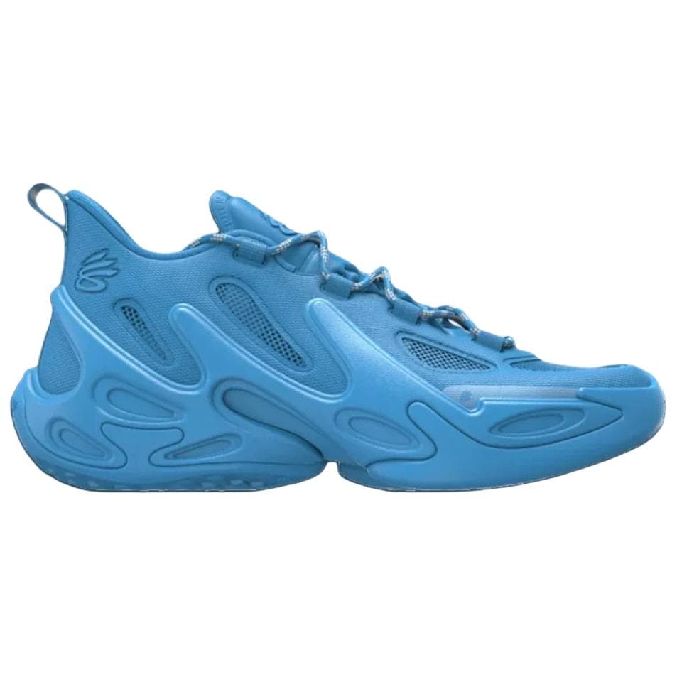 Кроссовки для баскетбола Under Armour X Steph Curry 13 MID Баскетбольные кроссовки Унисекс Синие - изображение 2