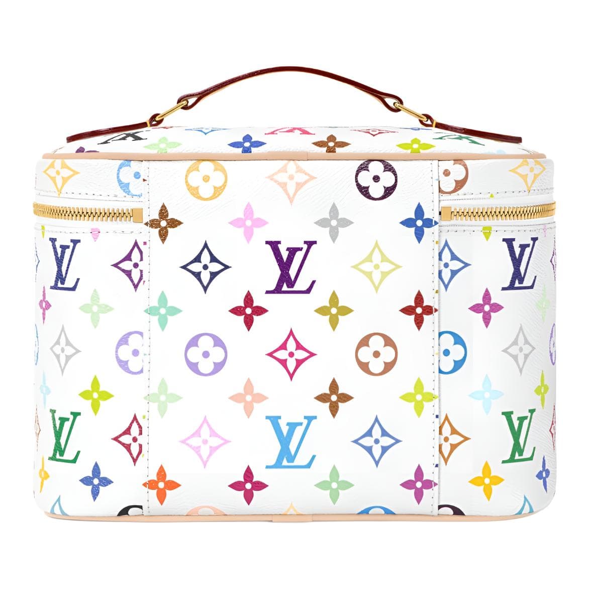 Сумка LOUIS VUITTON x Takashi Murakami Nice BB Monogram Multicolore - изображение 3