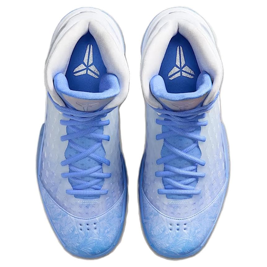Кроссовки для баскетбола Nike Zoom Kobe 3 Баскетбольные кроссовки Унисекс Белый и синий цвет - изображение 4