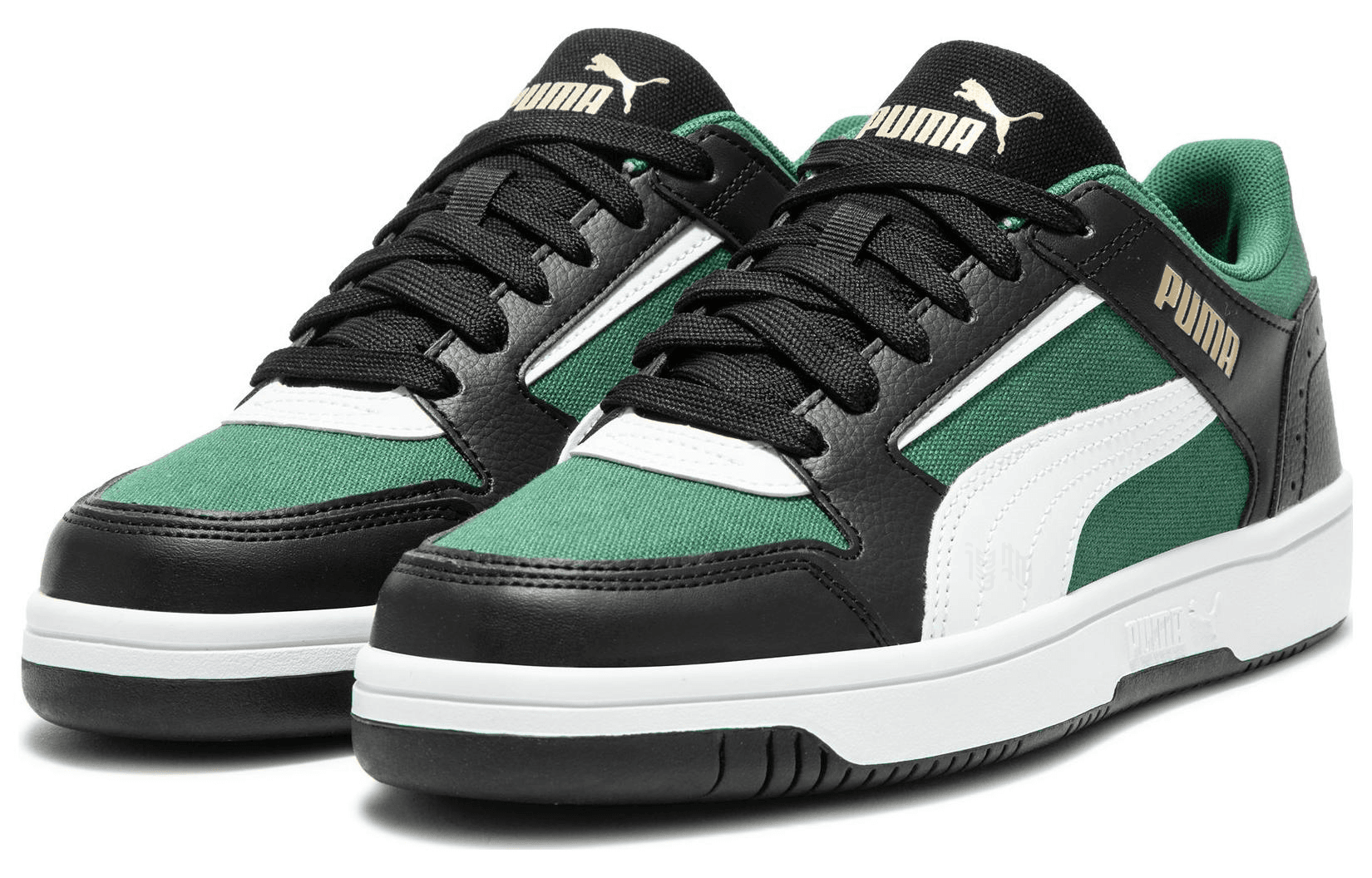 Кроссовки PUMA REBOUND Joy Green White Black - изображение 3