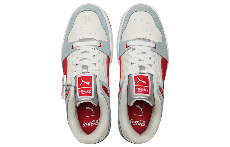 Кроссовки Coca Cola x Puma Slipstream Invdr Blue Grey Red - изображение 4