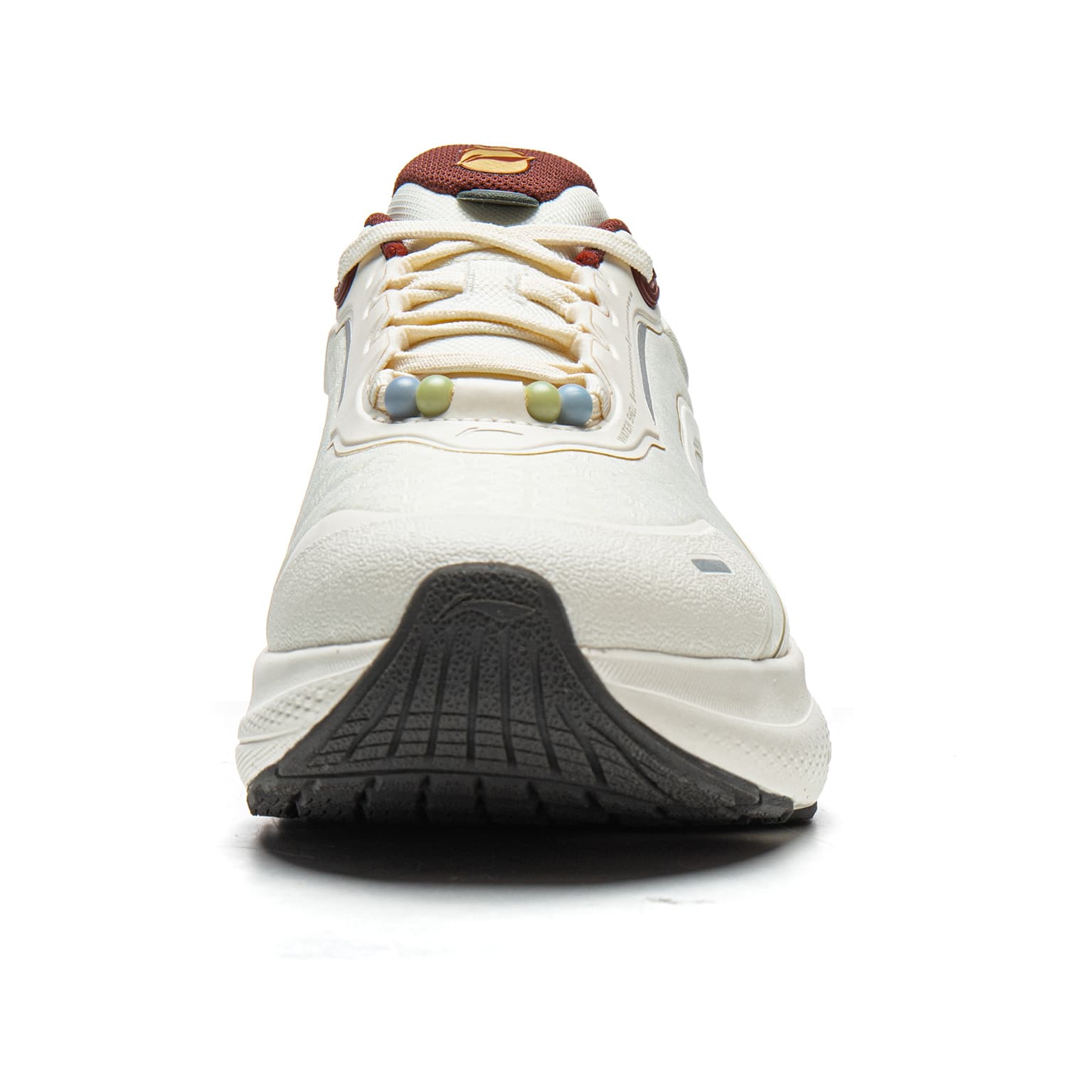 Кроссовки Li-Ning SOFT PLUS 2 CNY Ограниченная серия Года Лошади Модные универсальные мягкие легкие утепленные на платформе водонепроницаемые с отскоком лоу-топы повседневные женские экрю - изображение 5