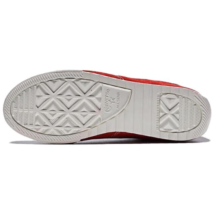 Кроссовки Converse Chuck TAYLOR Seasonal Дышащий Low Топ Повседневная обувь Унисекс Красный - изображение 5