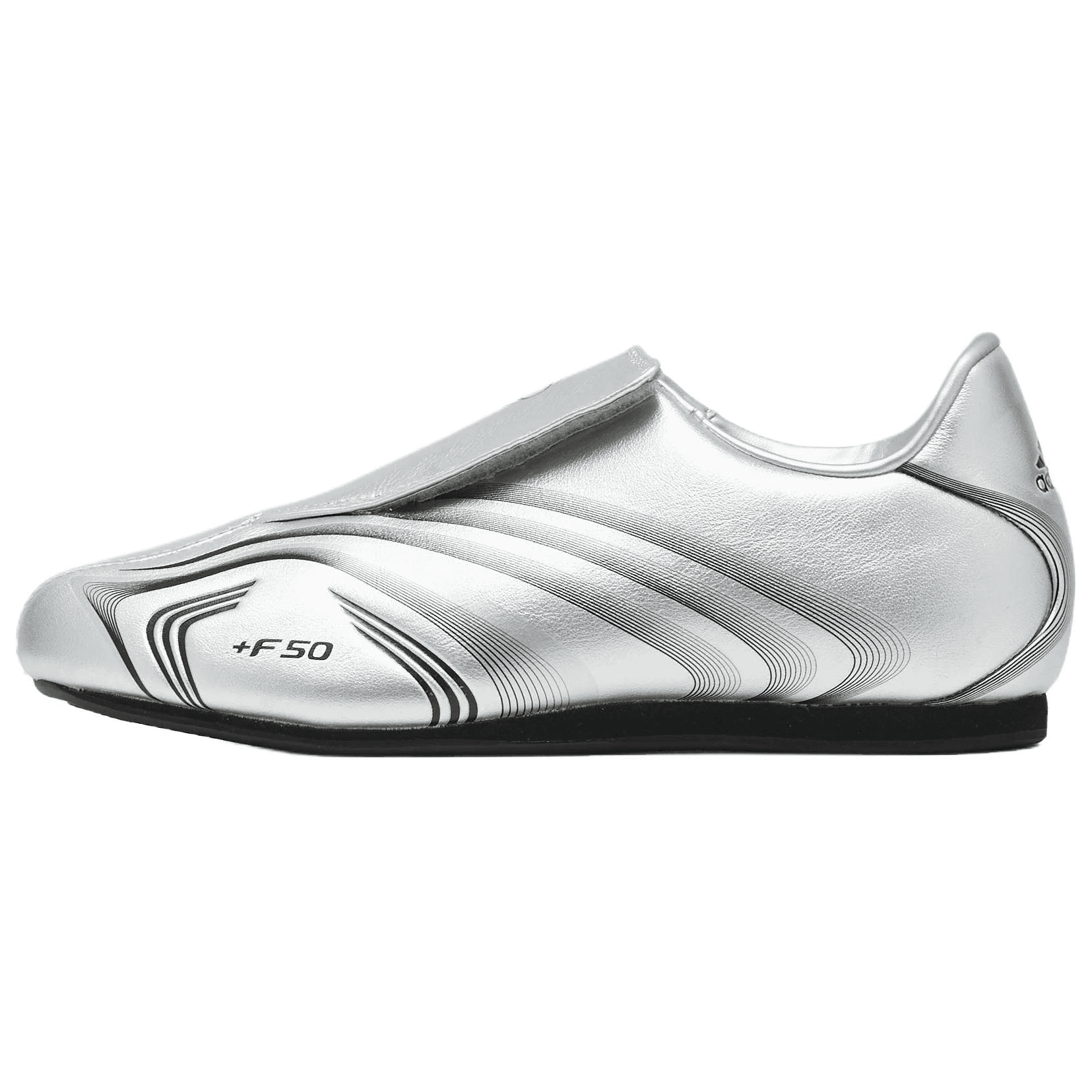 Кроссовки Adidas F50 Collection Обувь для тхэквондо Женская Серебряная - изображение 1