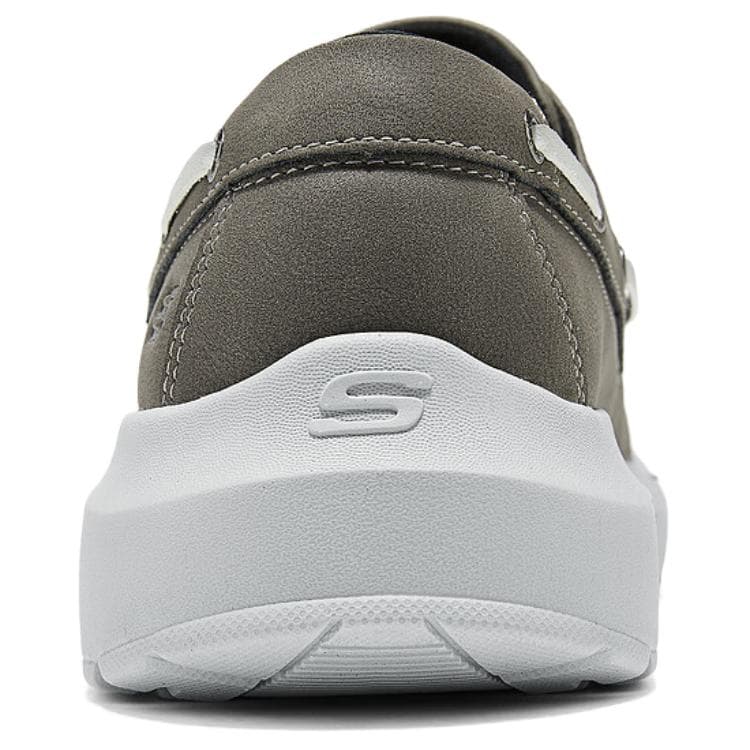 Skechers Удобные Повседневные Топсайдеры Мужские Угольный Серый - изображение 5