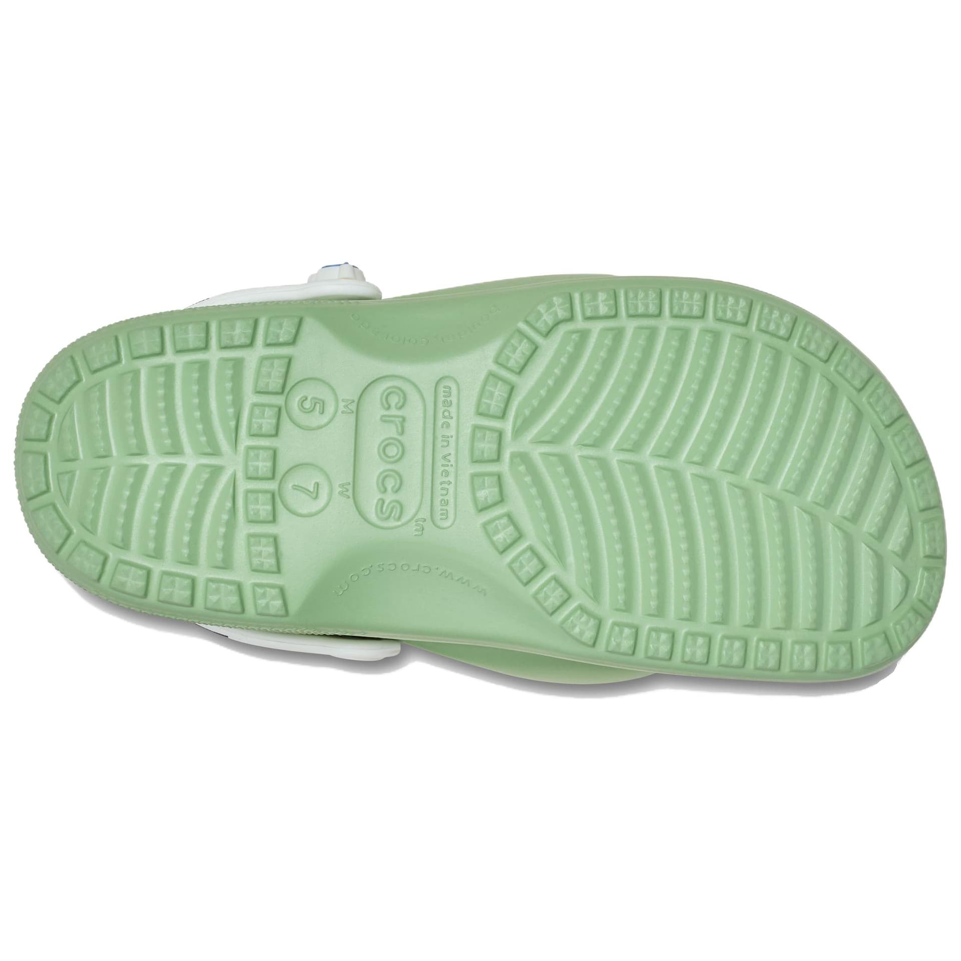 Сабо Crocs Classic clog Sabo Slippers Rubber Unisex Light Green Crocs Classic clog Sabo Сабо Резина Унисекс Светло-Зеленый - изображение 6