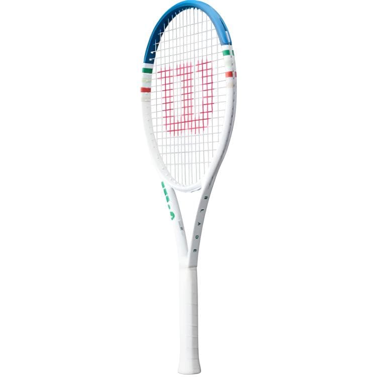 Wilson Ace Blade 100 V9 FRM 2 300 г Ракетка Вес 100 Квадратный Дюймовый Голова Размер Белый Унисекс Теннисные Ракетки - изображение 4