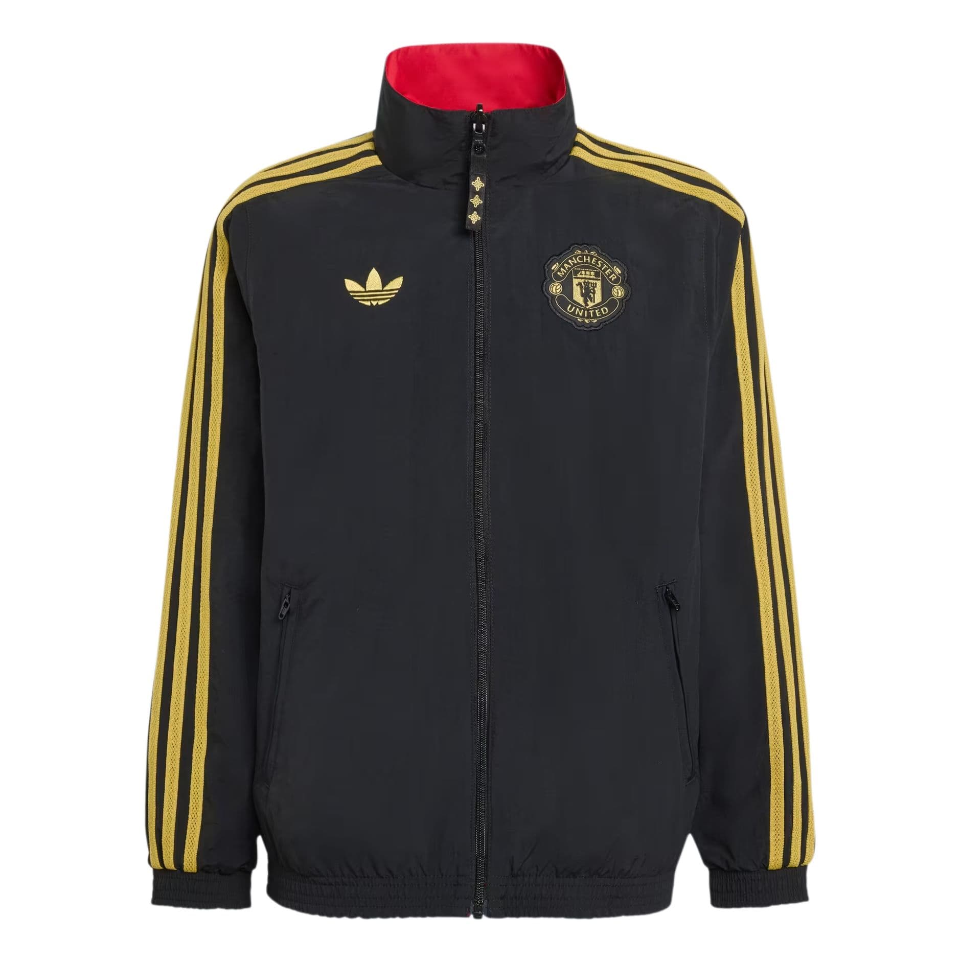 Adidas Originals Черный Светло-алый Kids Куртки - изображение 1