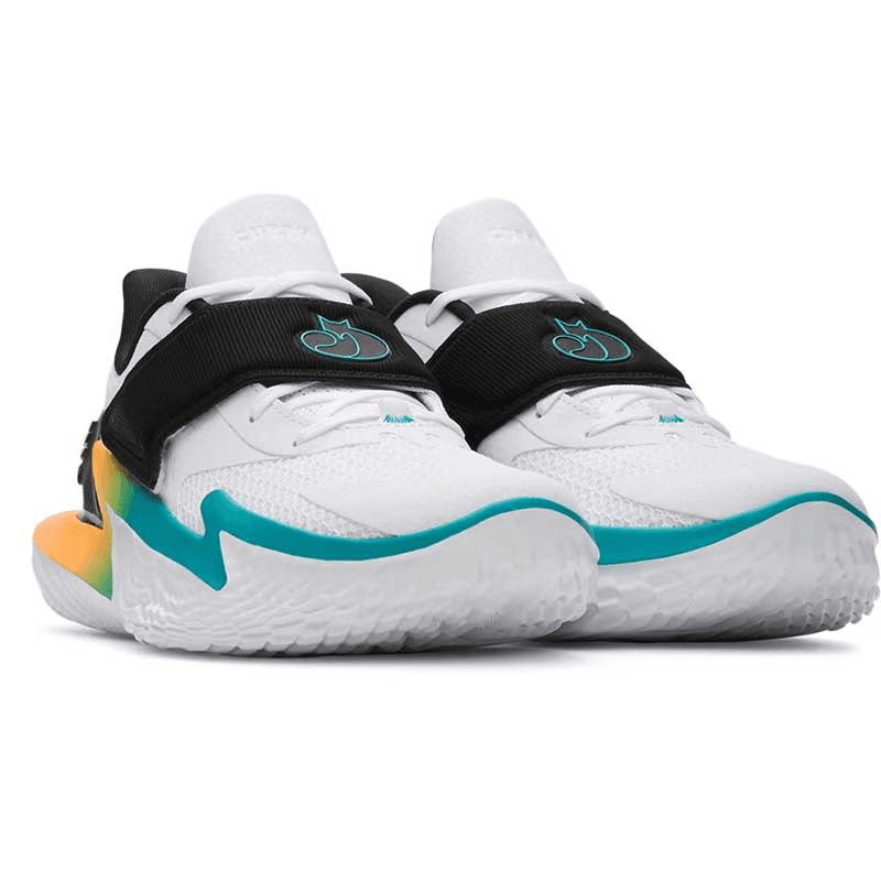 Кроссовки для баскетбола Under Armour Curry Fox 2 Баскетбольные кроссовки Мужской Белый - изображение 3