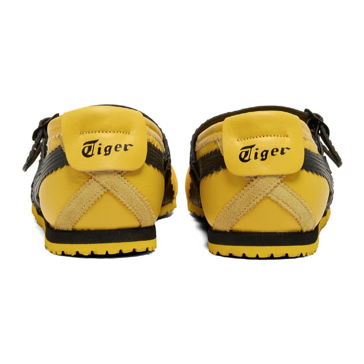 Onitsuka Tiger MEXICO 66 TGRS Тонкие и без объема Туфли Мэри Джейн Женские Желтый черный - изображение 6
