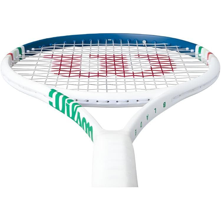 Wilson Ace Blade 100 V9 FRM 2 300 г Ракетка Вес 100 Квадратный Дюймовый Голова Размер Белый Унисекс Теннисные Ракетки - изображение 5