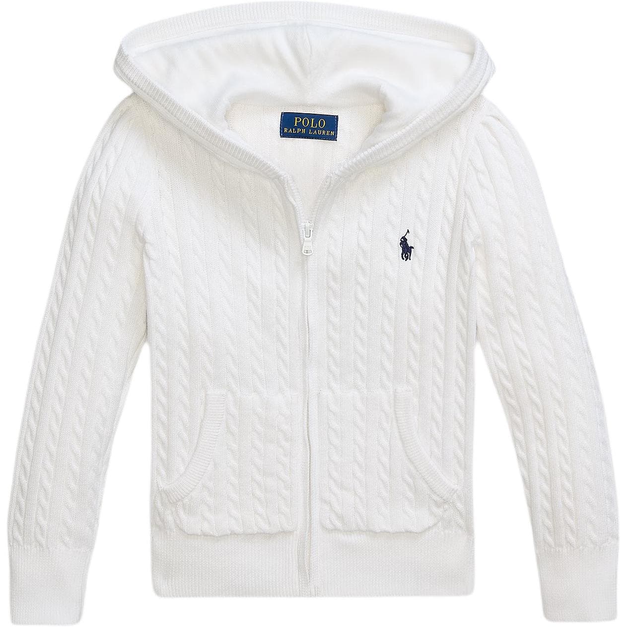 Свитер Polo Ralph Lauren оптического белого и морского синего для детей в возрасте 3-7 лет - изображение 1