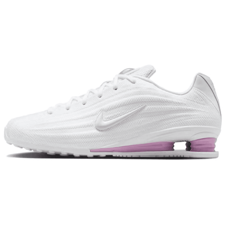Кроссовки NIKE SHOX Z Ткань Дышащий Low Топ Повседневная обувь Women's White - изображение 1