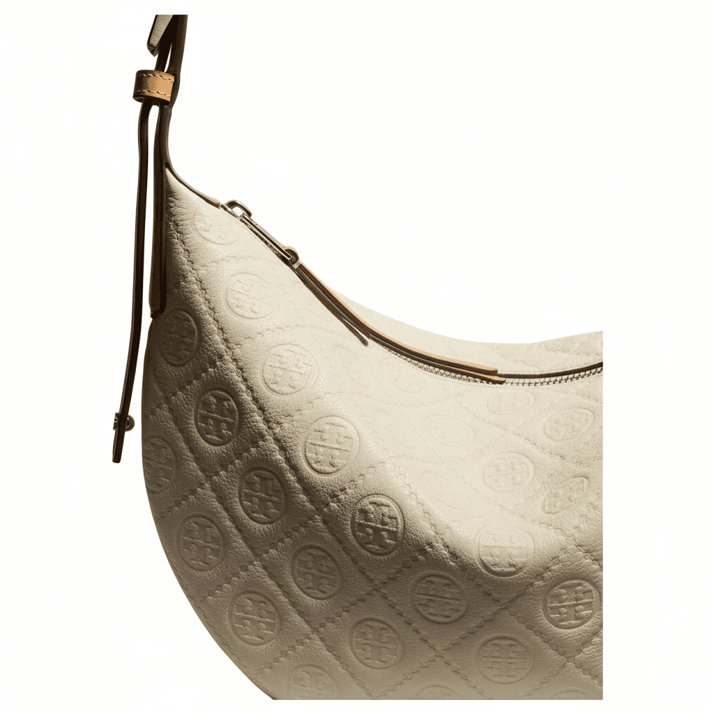 Мини-сумка Tory Burch T Monogram Кожа Сумки через плечо Маленький Женские Теплый белый Освежающий вариант - изображение 4