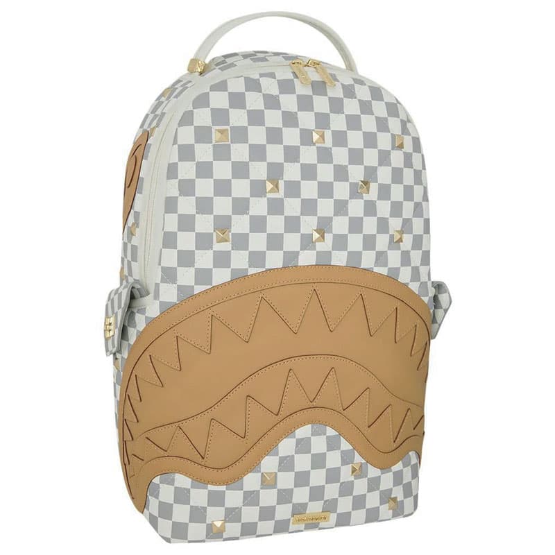 Рюкзак SPRAYGROUND Искусственная кожа Рюкзак Унисекс Экрю - изображение 2