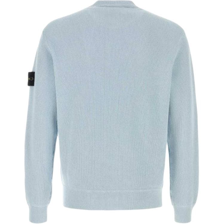 STONE ISLAND Светло-синий Унисекс Трикотаж - изображение 2