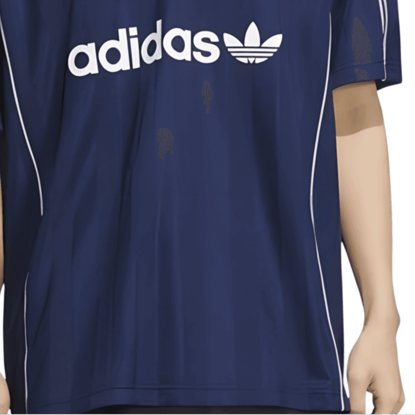 Adidas Originals Футболка Джерси Мужская Темный Индиго - изображение 5