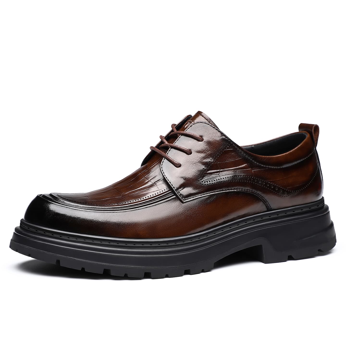 Tonlion Повседневные кожаные туфли Low Top Мужские - изображение 1