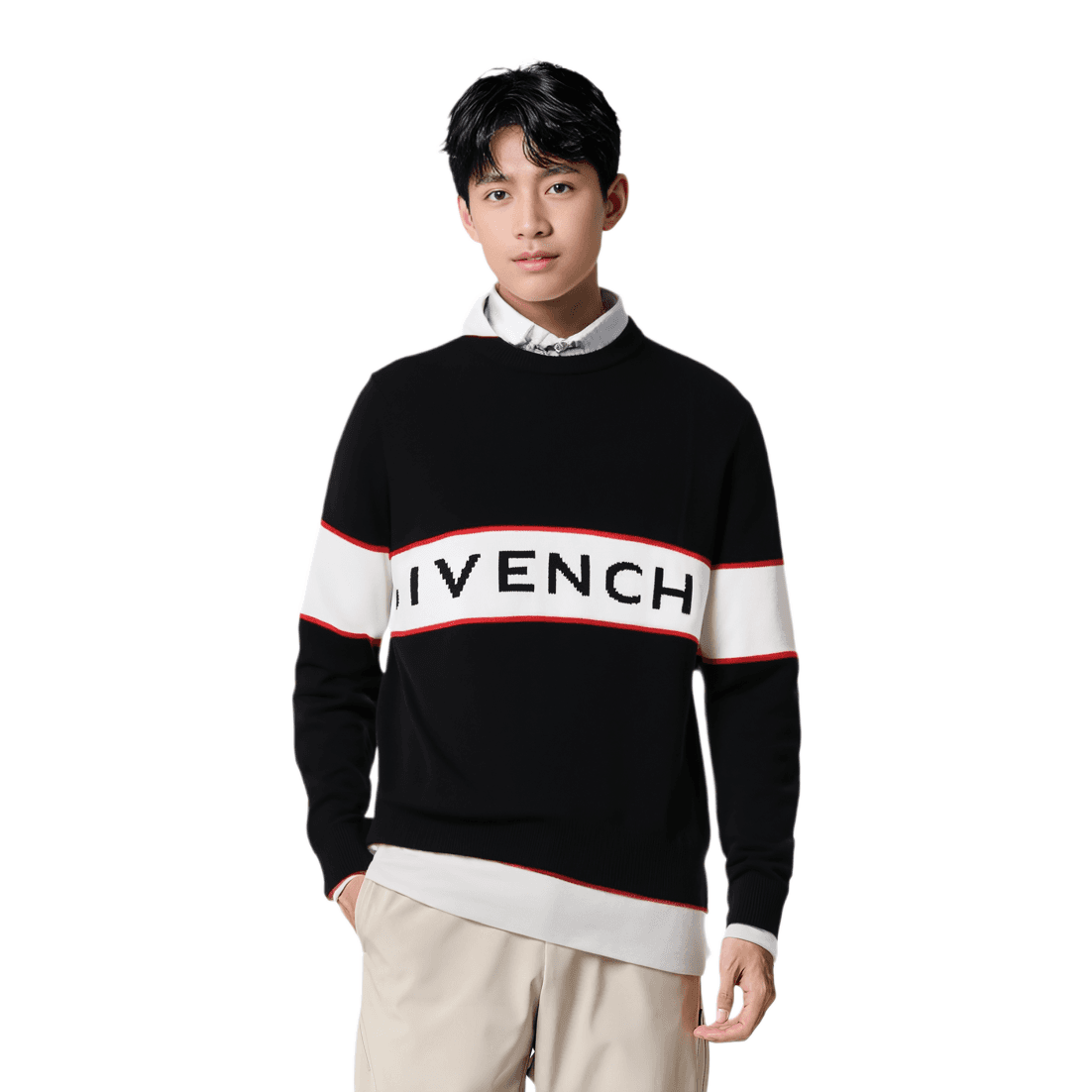 Кофта Givenchy Logo Knit Sweater - изображение 9