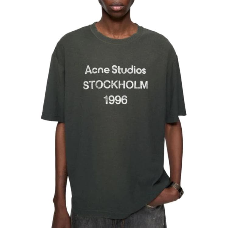 Футболка Acne Studios 1996 Black T-Shirt - изображение 3