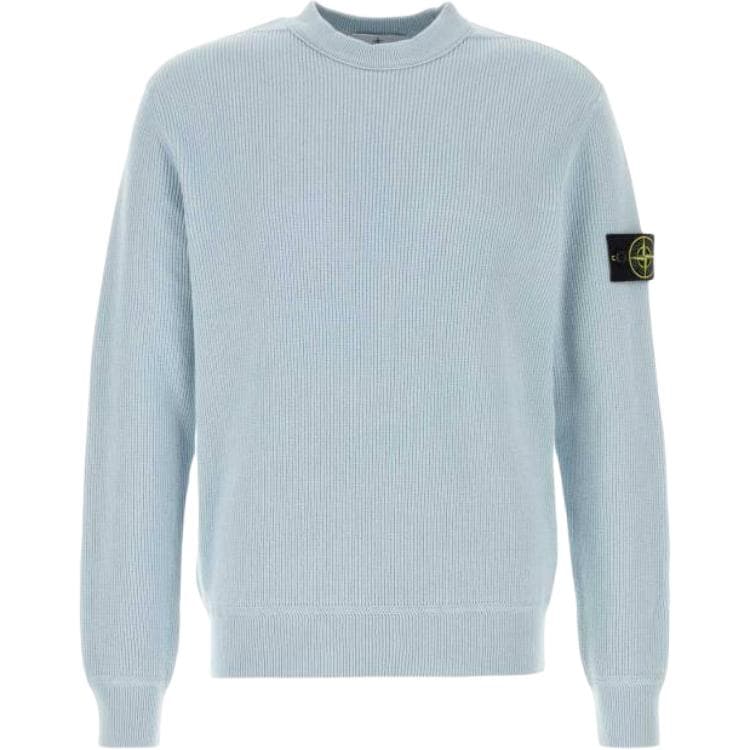 STONE ISLAND Светло-синий Унисекс Трикотаж - изображение 1