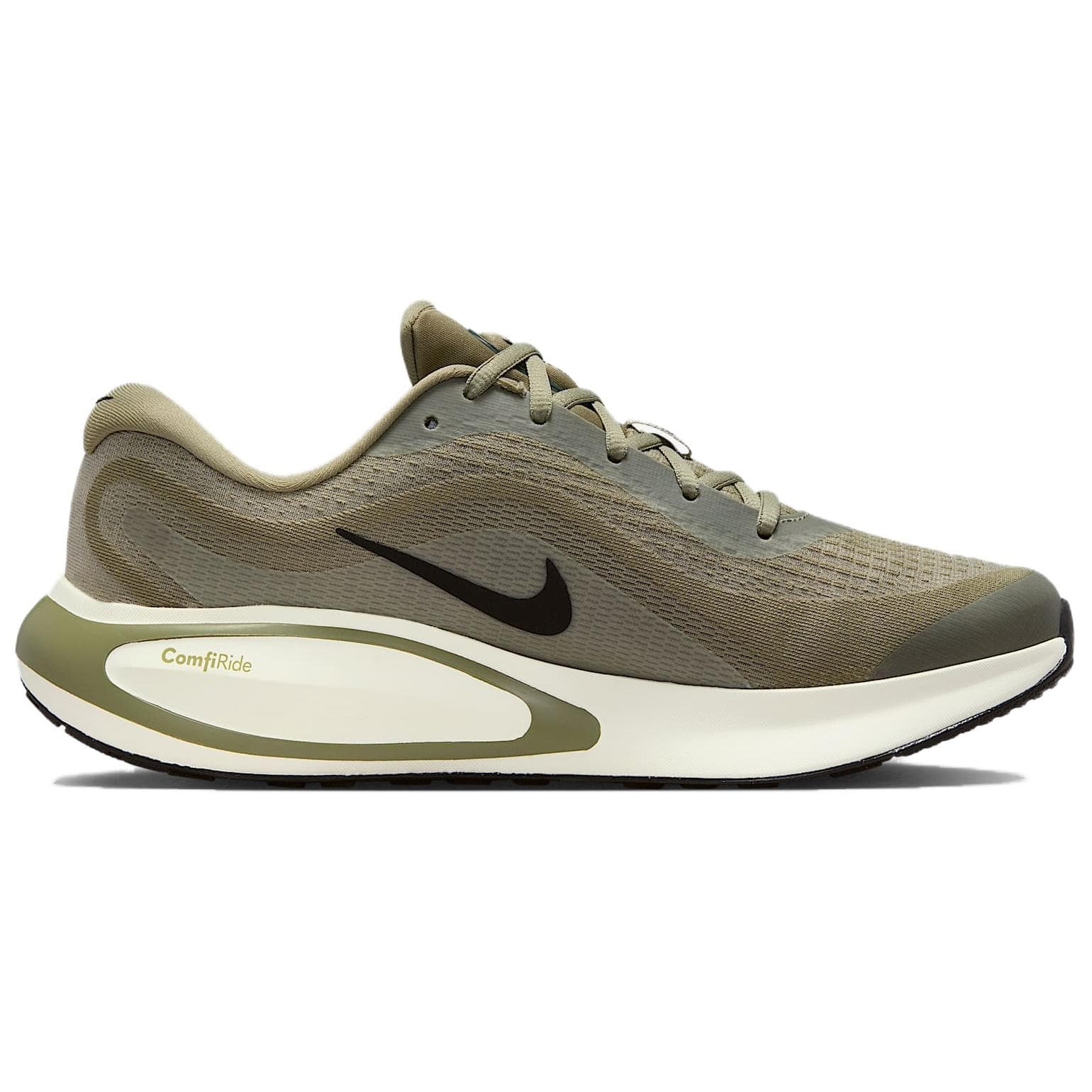 Кроссовки для бега Nike Journey Run Дышащий Low Топ Беговые кроссовки Мужской Оливково-зеленый - изображение 2