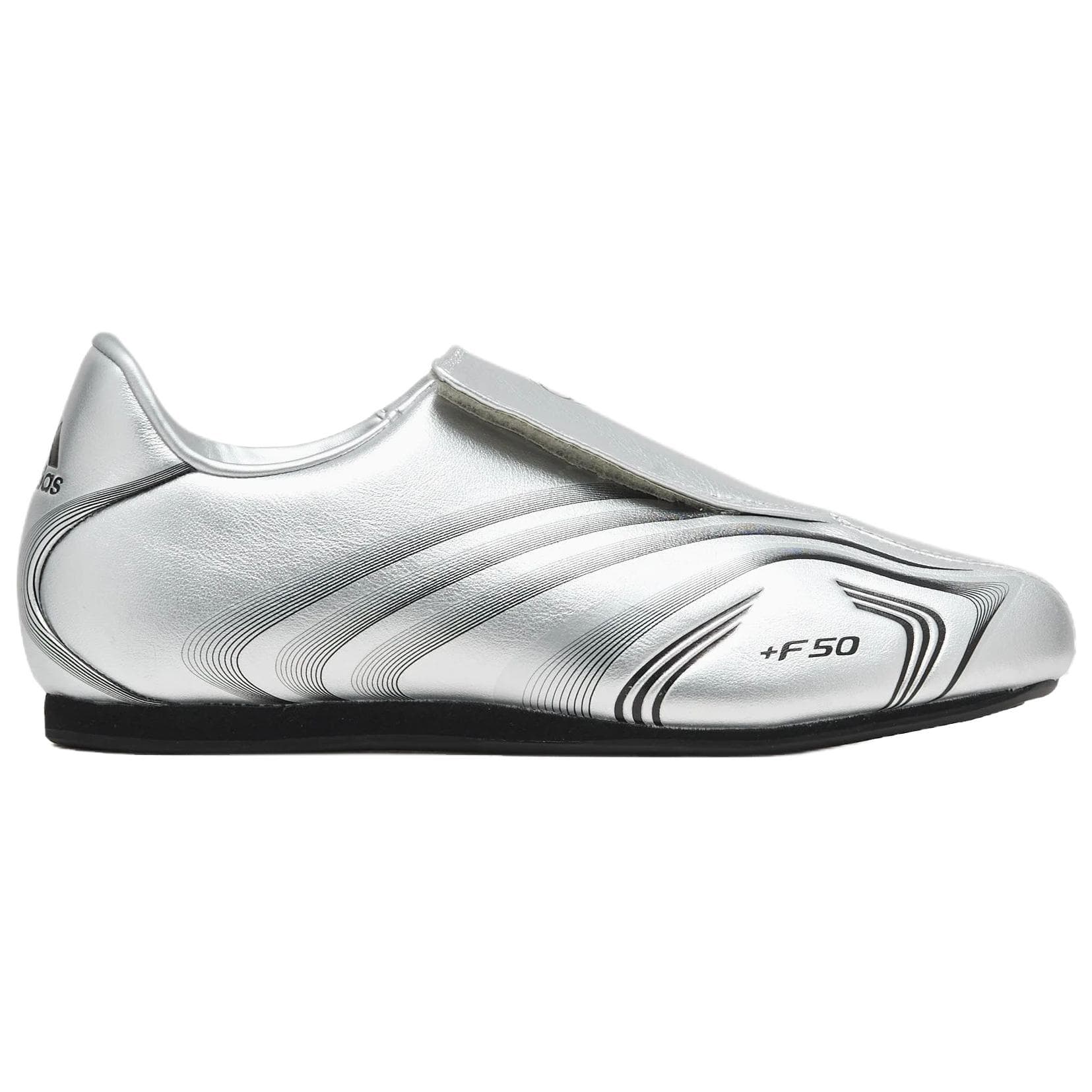 Кроссовки Adidas F50 Collection Обувь для тхэквондо Женская Серебряная - изображение 2