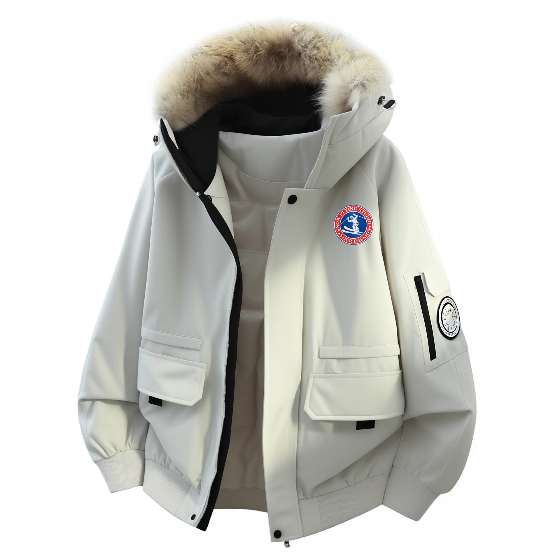 Зимняя куртка SNOW FLYING Winter Battle Collection Пуховик Мужской - изображение 1