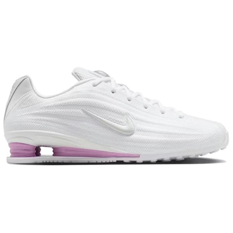 Кроссовки NIKE SHOX Z Ткань Дышащий Low Топ Повседневная обувь Women's White - изображение 2