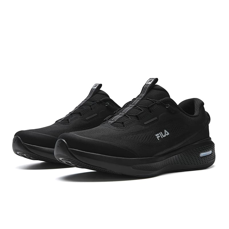 Кроссовки для бега fila BOA NUVOLE RUN 3+ Дышащий Low Топ Беговые кроссовки Мужской Черный - изображение 3
