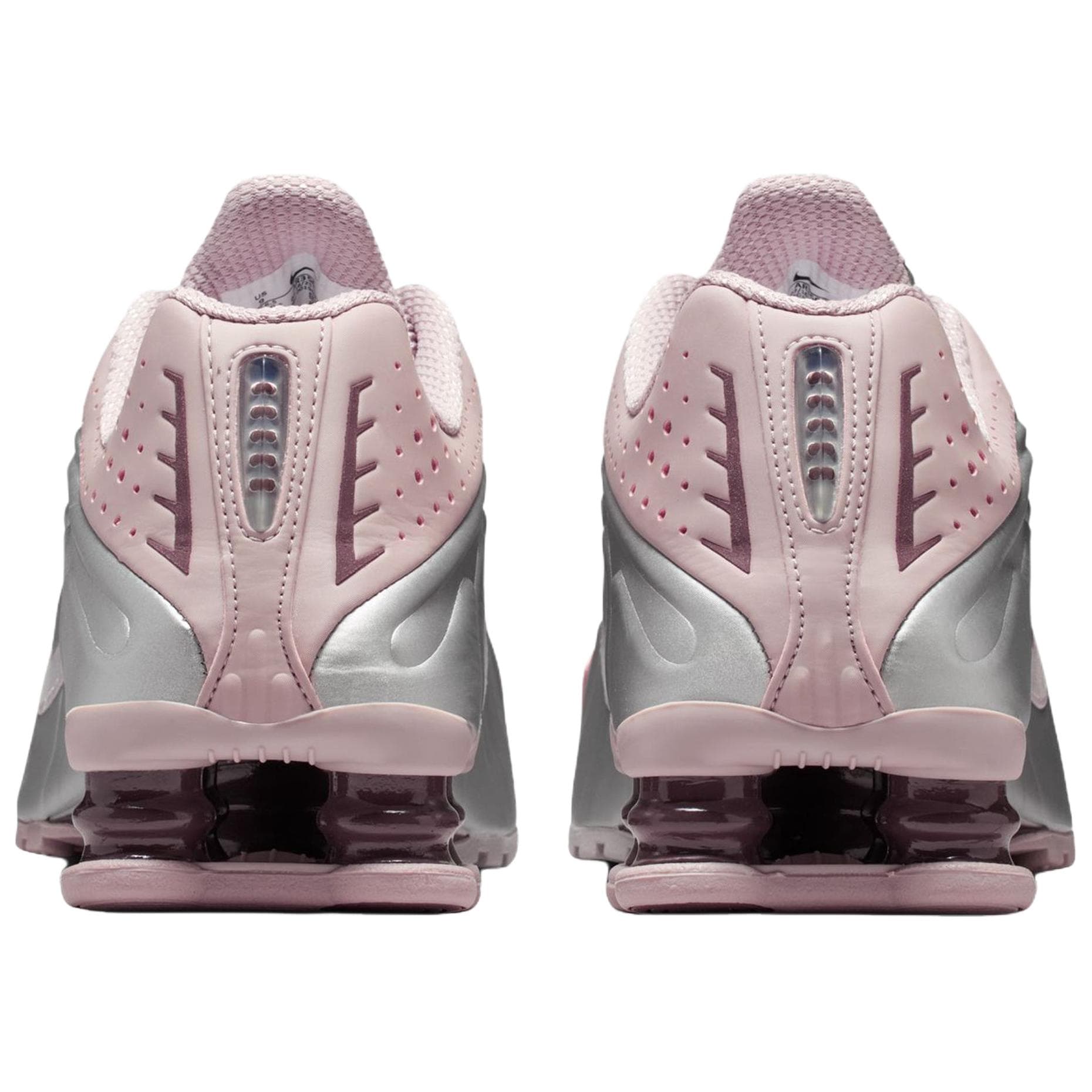 Кроссовки для бега Nike Shox R4 Беговые кроссовки Женские Розово-серебристый - изображение 3