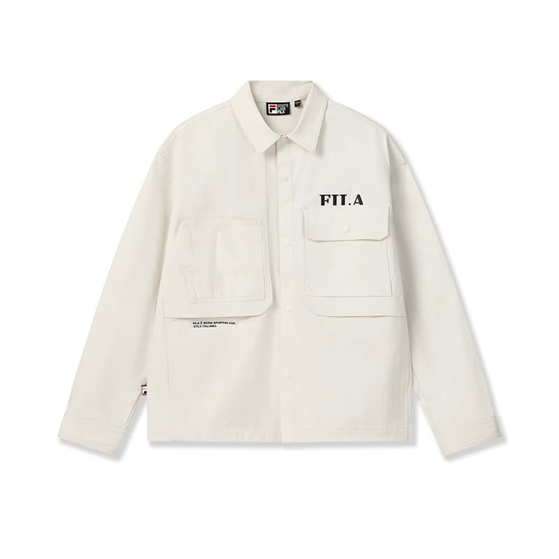 Куртка FILA ORIGINALE Куртка Мужская Albumen Белый - изображение 1