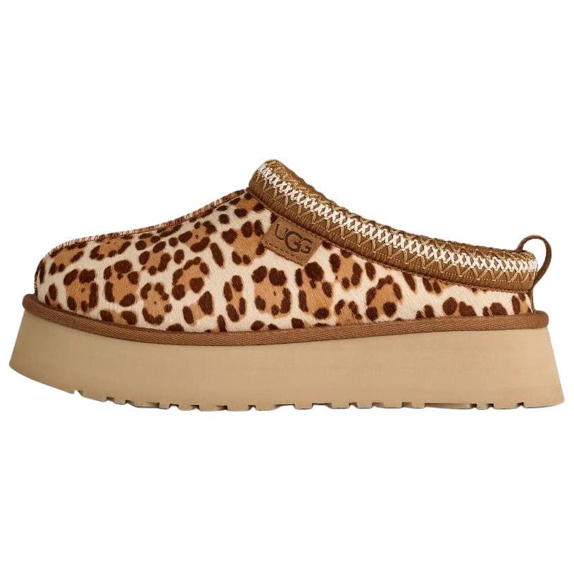 Сандалии UGG Tazz ЭВА Устойчивый к истиранию Закрытые тапочки Женские с леопардовым принтом - изображение 1