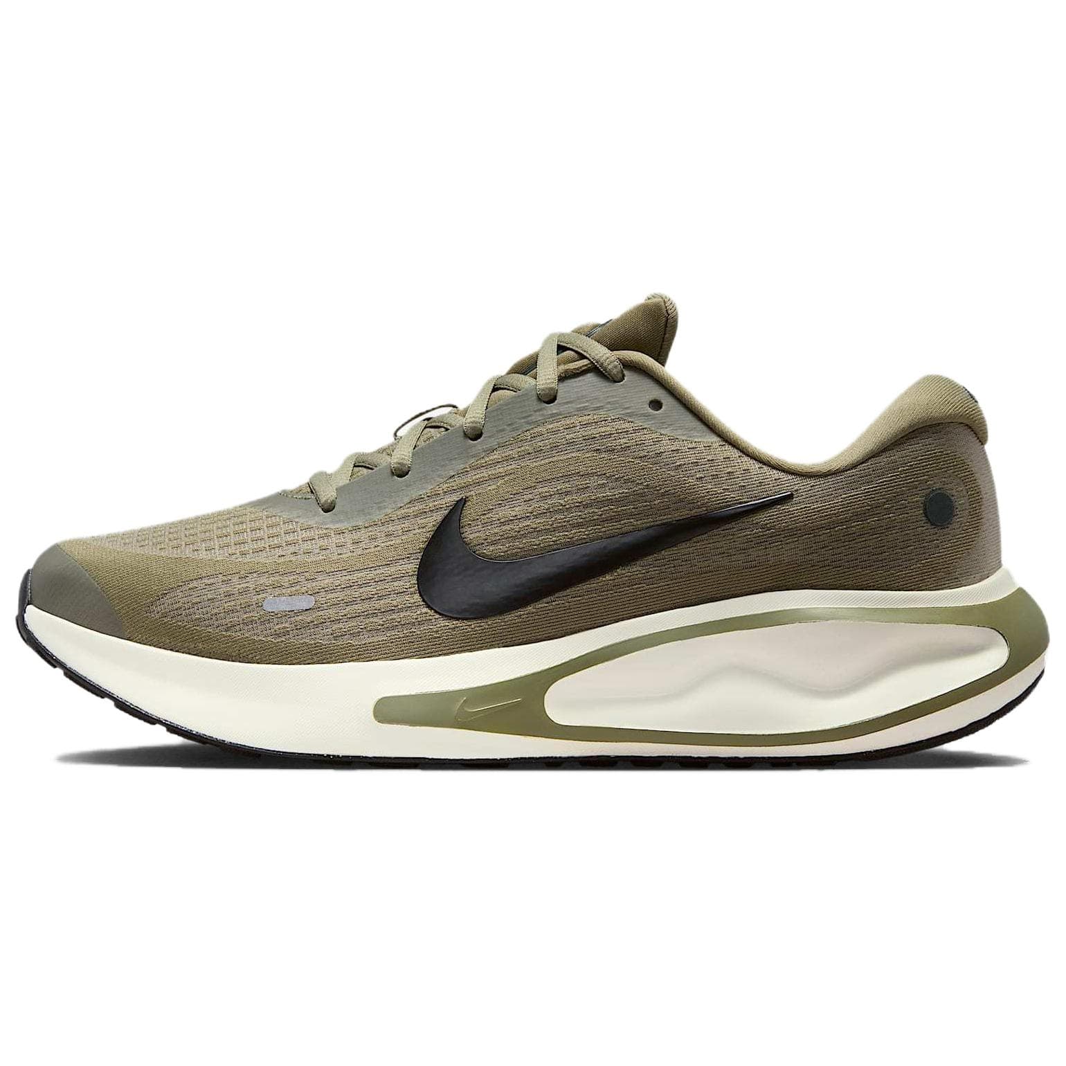 Кроссовки для бега Nike Journey Run Дышащий Low Топ Беговые кроссовки Мужской Оливково-зеленый - изображение 1