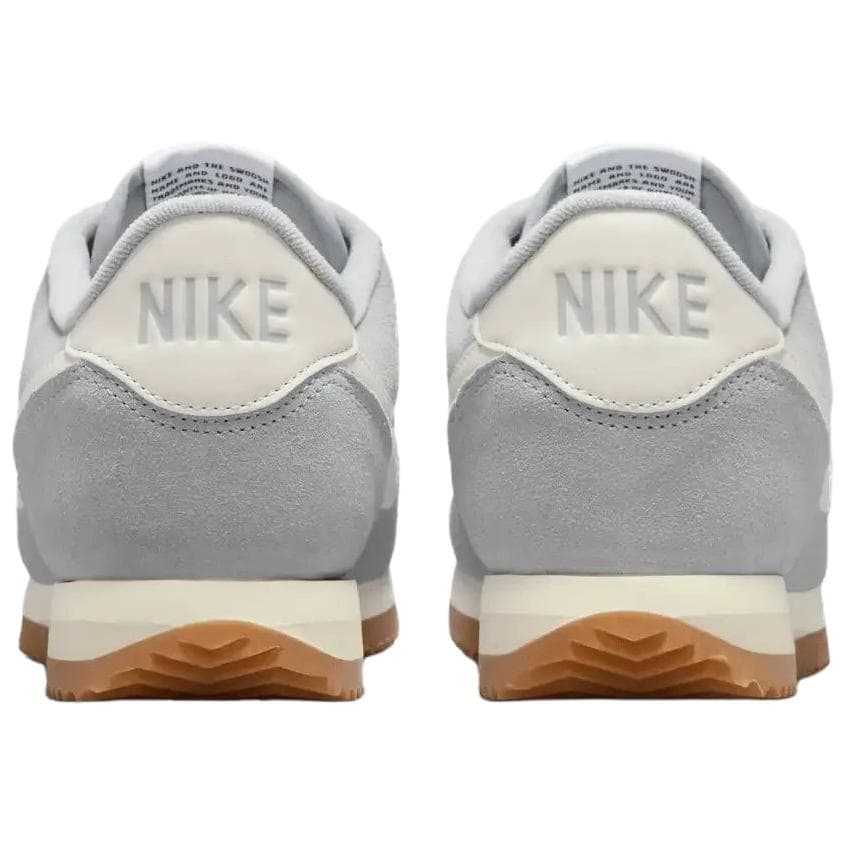 Кроссовки Nike Cortez Кожа Повседневная обувь Женская Светлый Дымчатый Серый - изображение 4