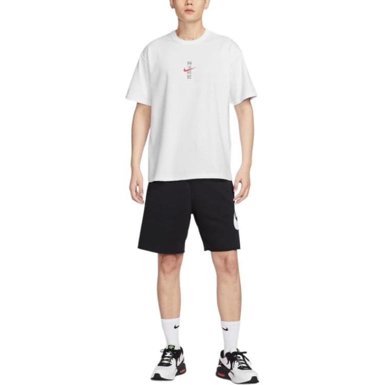 Футболка Мужская белая футболка Nike Sportswear T - изображение 5