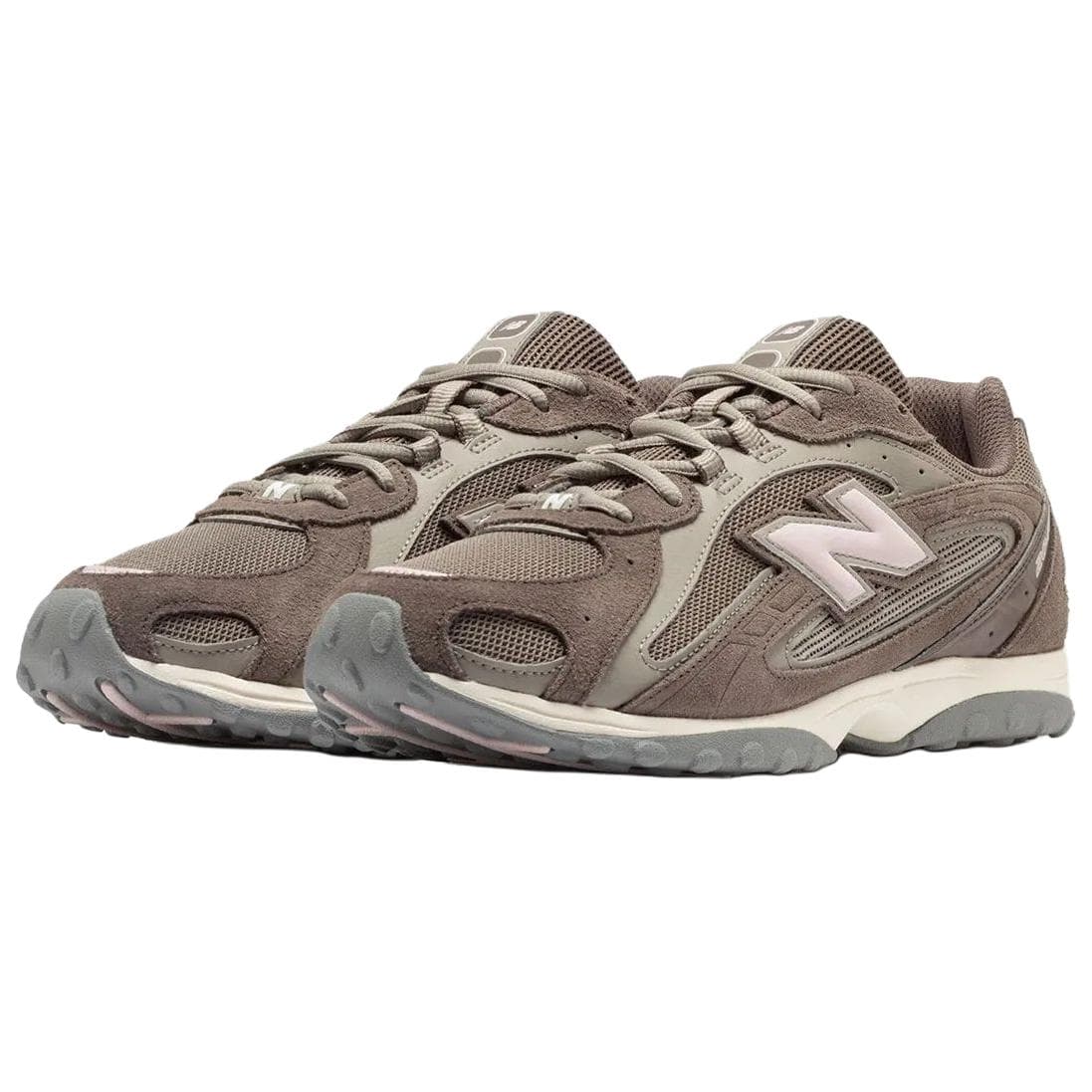 Кроссовки New Balance 204L Artificial Suede Низкий Топ Повседневная Обувь Унисекс Серый Коричневый - изображение 3