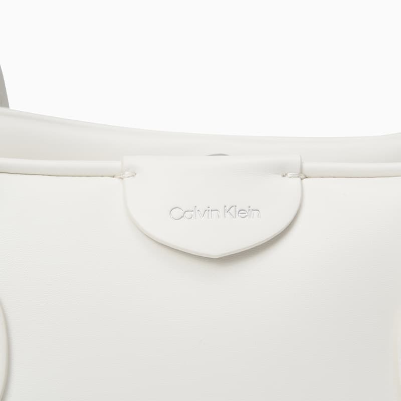 Мини-сумка calvin klein Синтетический материал Сумки Обычный (стандартный) Женские Лунно-белый - изображение 4