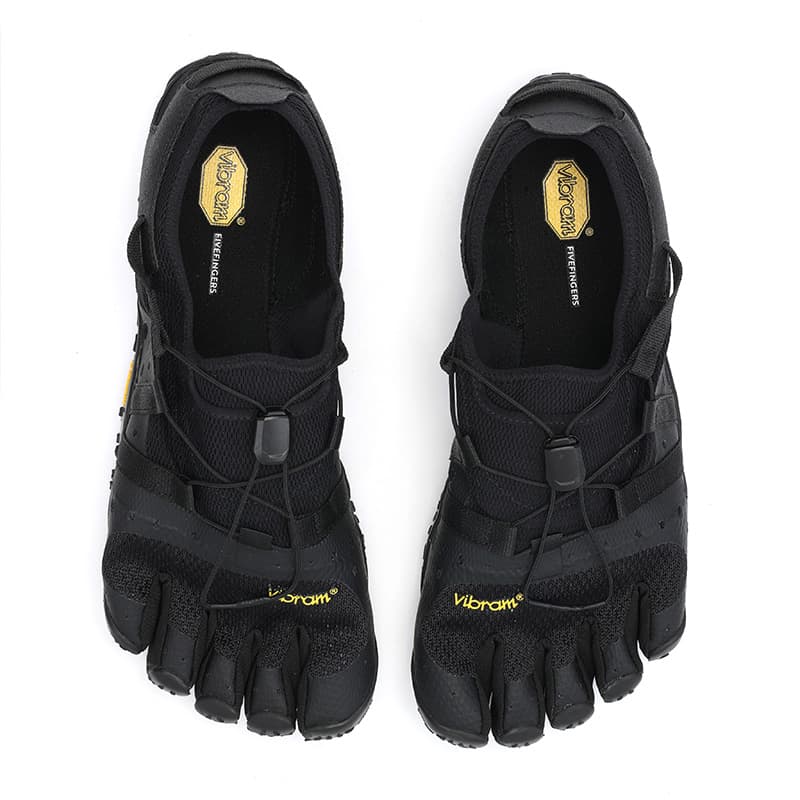 Кроссовки для спортзала Vibram Spidrwalk FIVE Fingers Низкие кроссовки для тренировок Мужские Черные - изображение 3