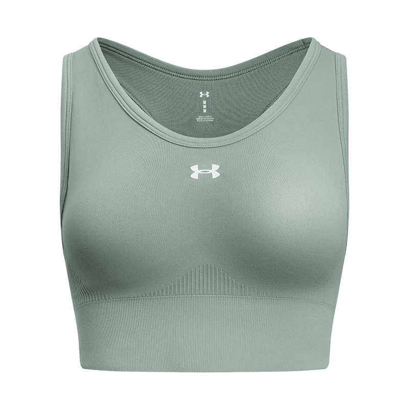Under Armour Vanish Seamless Спортивное белье Женское Силикон Зеленый Белый - изображение 1
