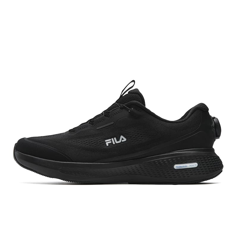 Кроссовки для бега fila BOA NUVOLE RUN 3+ Дышащий Low Топ Беговые кроссовки Мужской Черный - изображение 1