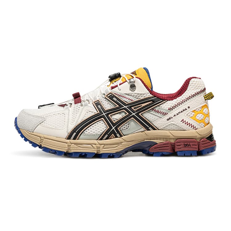 Кроссовки для бега ASICS Gel Kahana 8 FL Текстиль Синтетическая кожа Дышащий Низкий верх Повседневные беговые кроссовки унисекс - изображение 1
