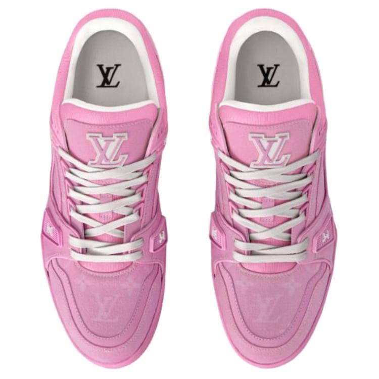 Кроссовки Louis Vuitton Trainer Low Pink - изображение 3