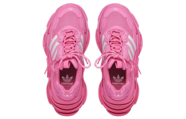 Кроссовки adidas x Balenciaga Triple S Pink - изображение 3