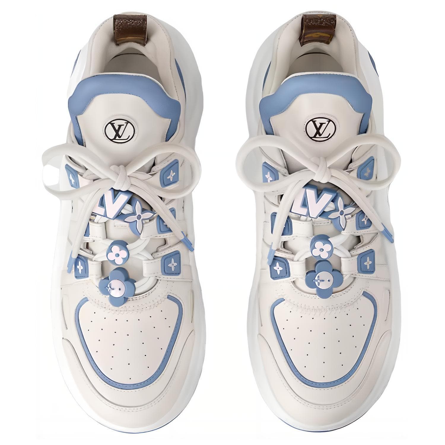 Кроссовки Louis Vuitton Archlight White Blue - изображение 5